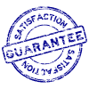 satisfactory guarantee logo